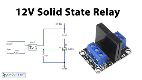 solid state relay control circuit diagram 